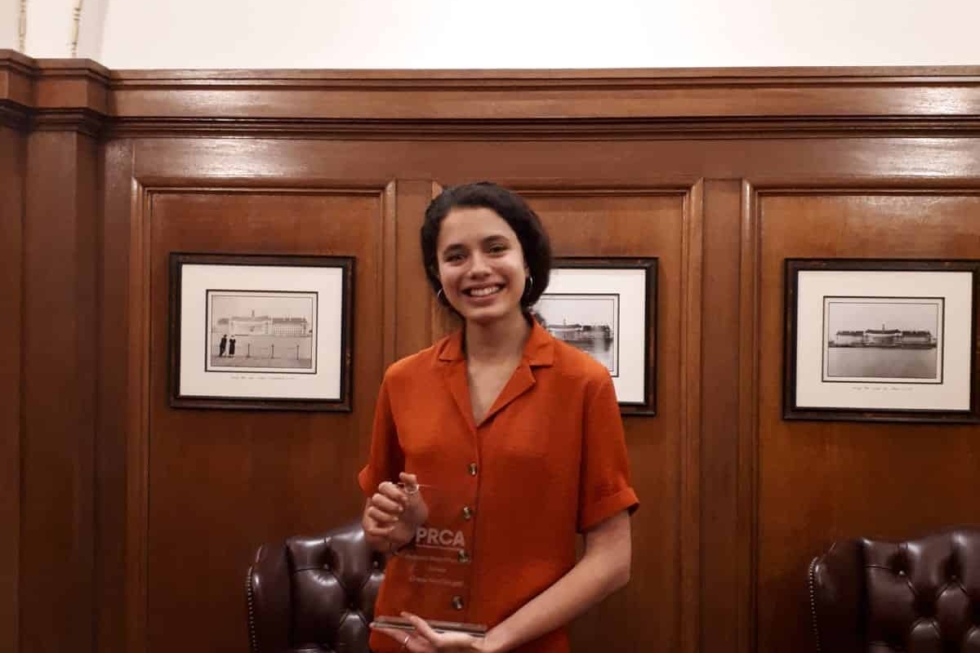 Account Executive Grace MacDougall wins Reginald Watts Prize for Insight